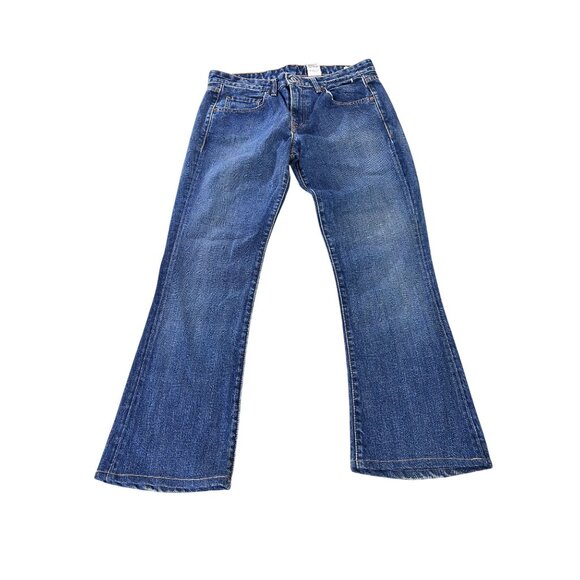 Levis Premium Womens Ultimate Boot Cut Jeans 32M Denim USA - Picture 1 of 12